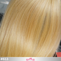 Straight #613 blonde Tape-in hair extension double