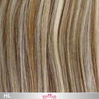 Straight Hight light blonde Tape-in hair extension double