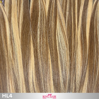Straight high light blonde Tape-in Babythin