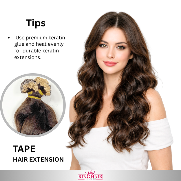 Wavy #2 brown Tape-in Babythin