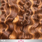 Wavy high light blonde Tape-in Babythin