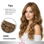 Wavy #2 brown Tape-in raw