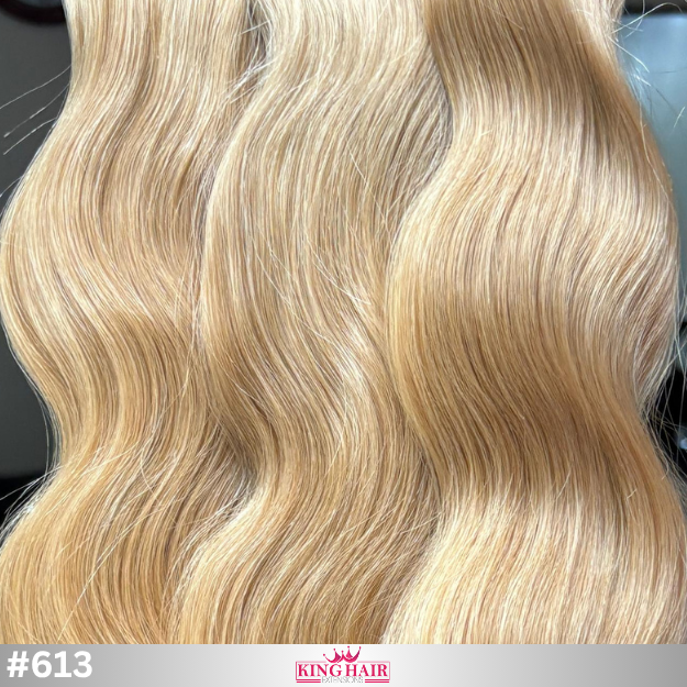 Wavy #613 blonde Tape-in raw