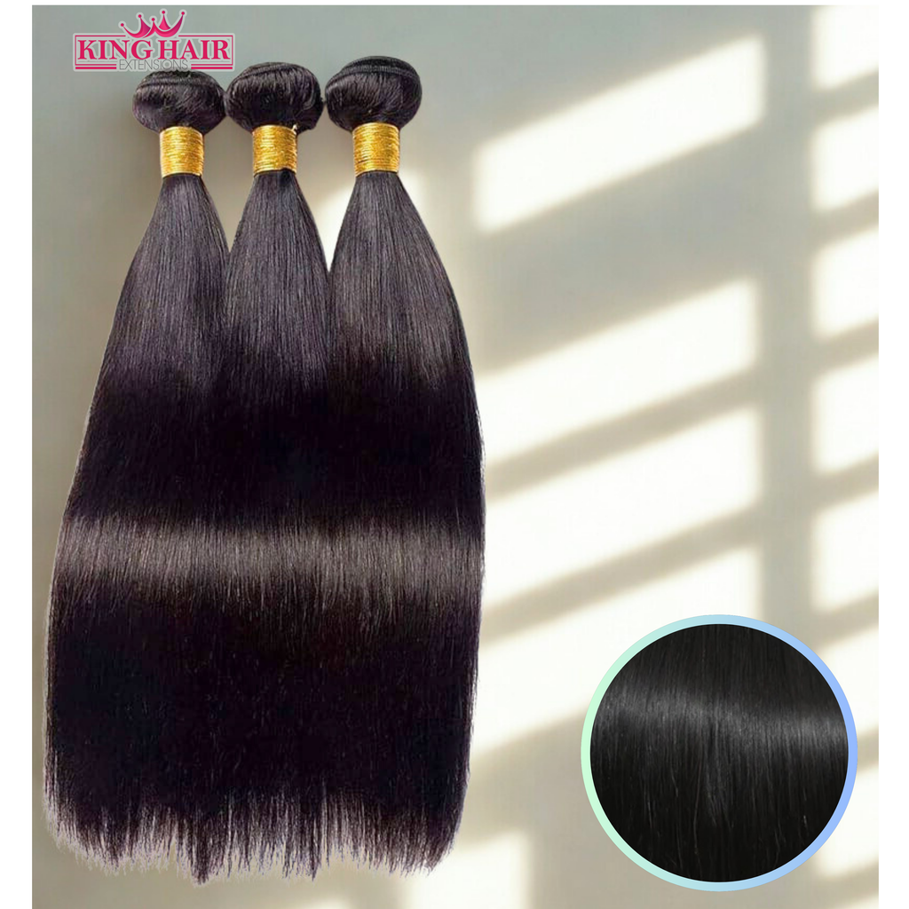 REMY STRAIGHT WEFT – NATURAL – DOUBLE Drawn