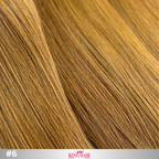 Straight #6 bundles human hair Babythin