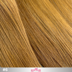 Straight #6 bundles human hair Babythin