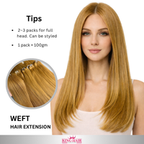 Straight #6 bundles human hair Babythin