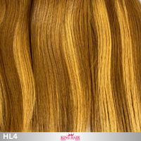 Straight high light blonde bundles human hair Babythin