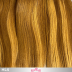 Straight high light blonde bundles human hair Babythin