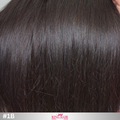 Straight #1B bundles human hair double