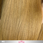 Straight #6 bundles human hair raw