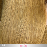 Straight #6 bundles human hair raw