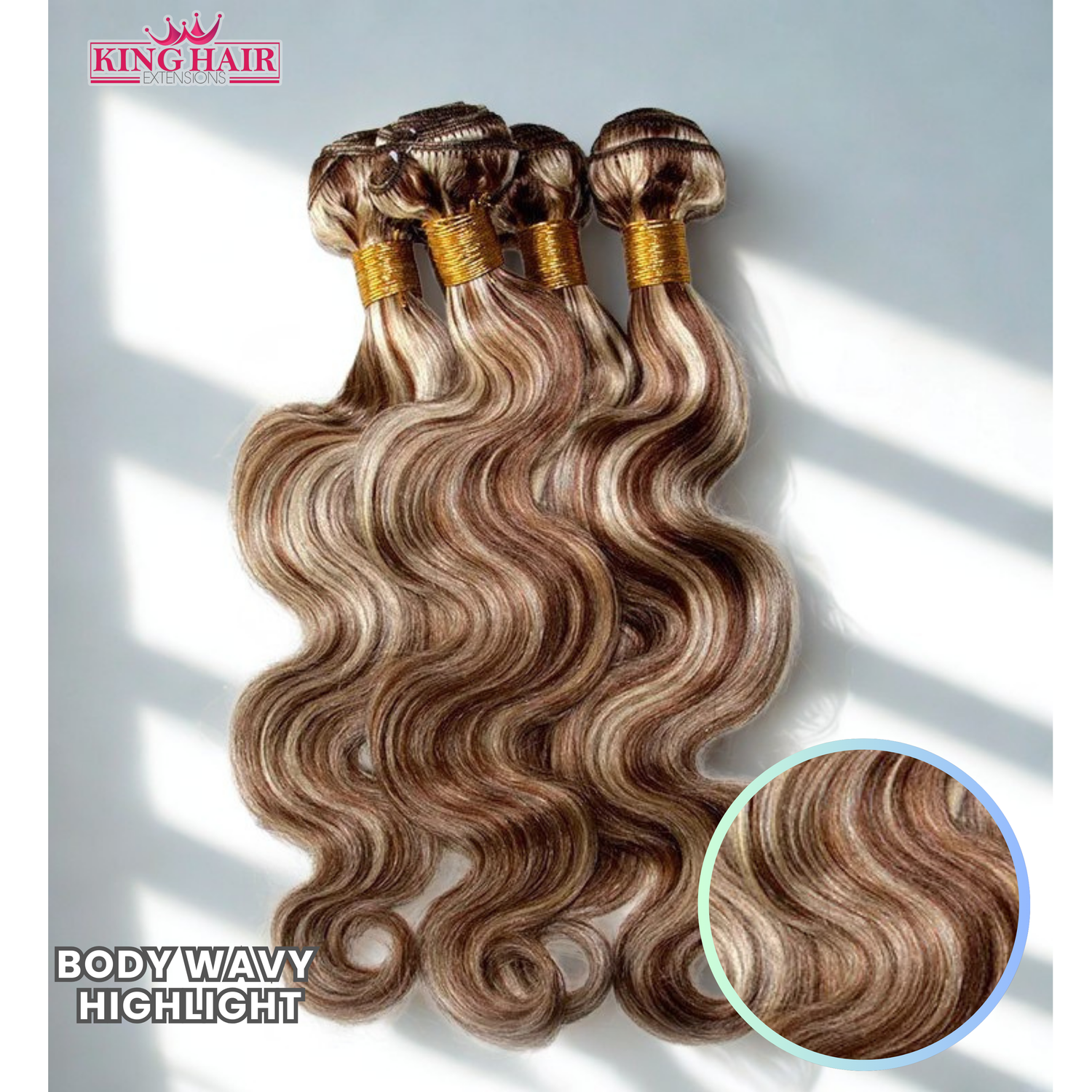 VIRGIN BODY WAVY WEFT – HL – DOUBLE Drawn