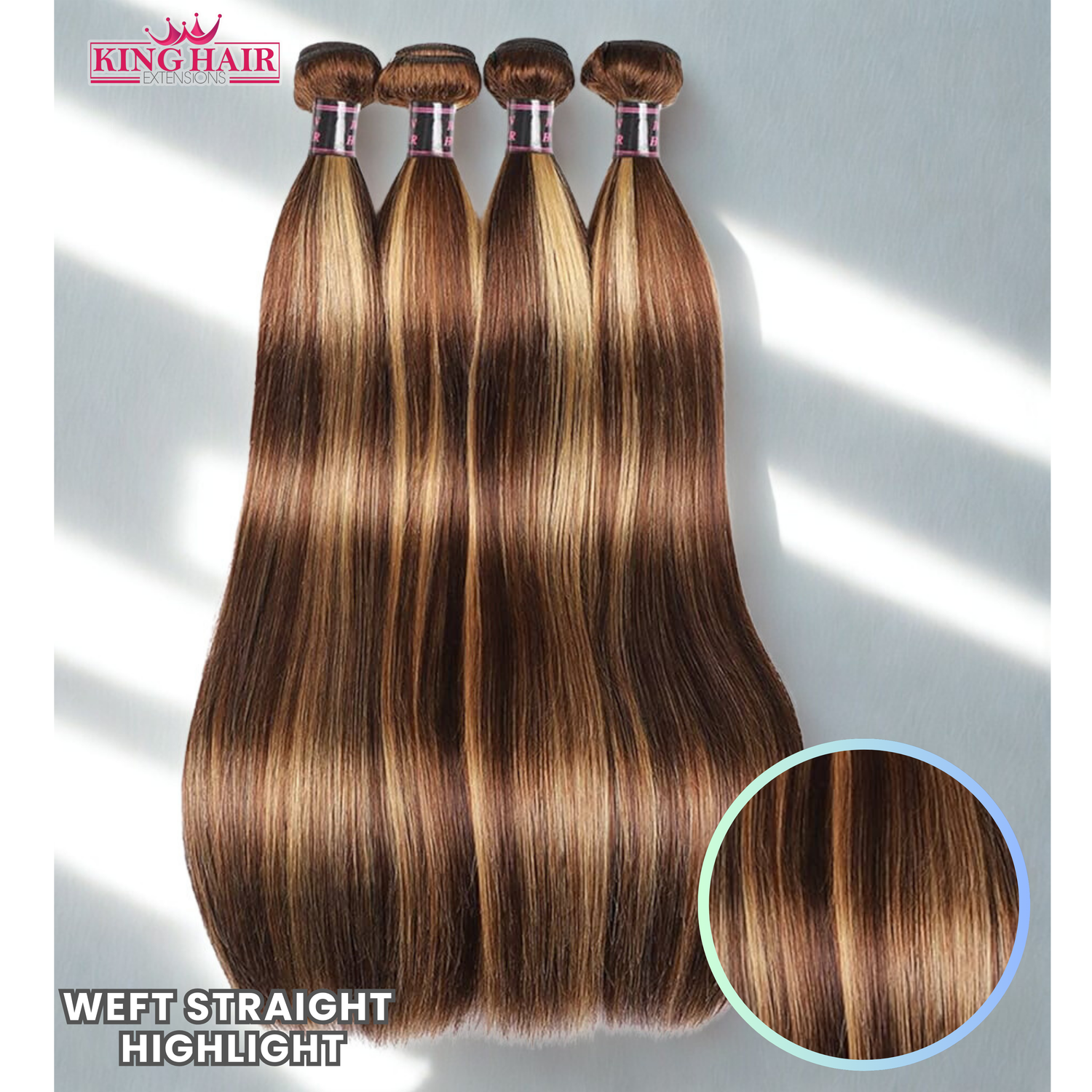 VIRGIN STRAIGHT WEFT – HL – DOUBLE Drawn