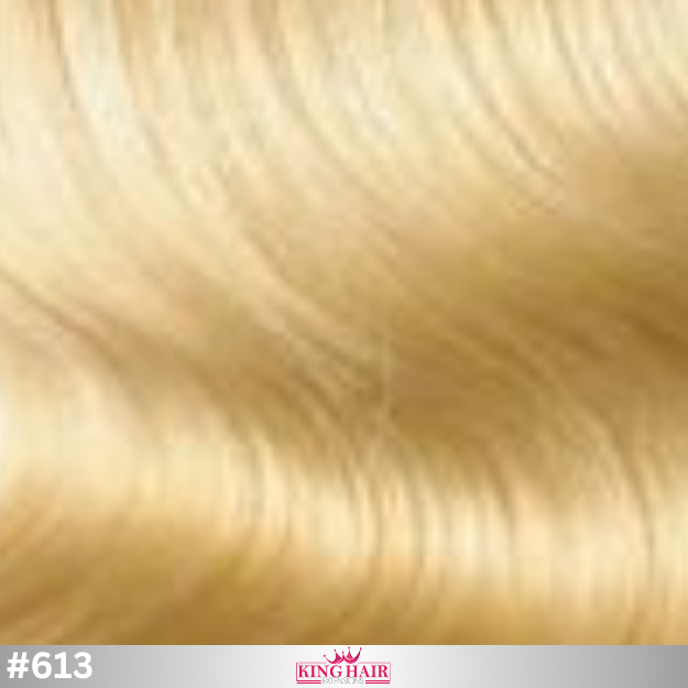 Wavy #613 blonde bundles human hair Babythin