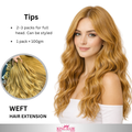 Wavy #6 bundles human hair Babythin