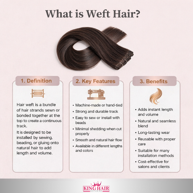 Straight Hight light blonde bundles human hair double