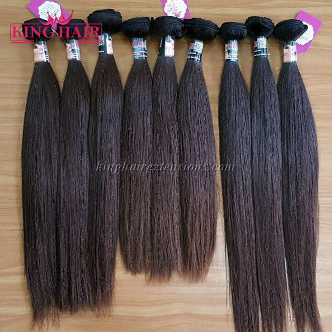 10 INCH VIETNAMESE HAIR STRAIGHT DOUBLE DRAWN - King Hair Extensions
