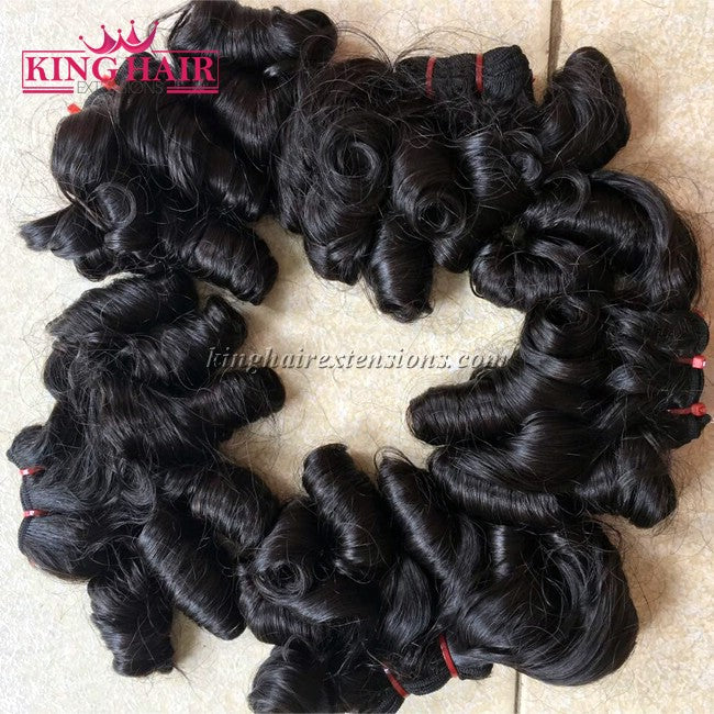 12 INCH VIETNAMESE FUNMI HAIR DOUBLE DRAWN - King Hair Extensions