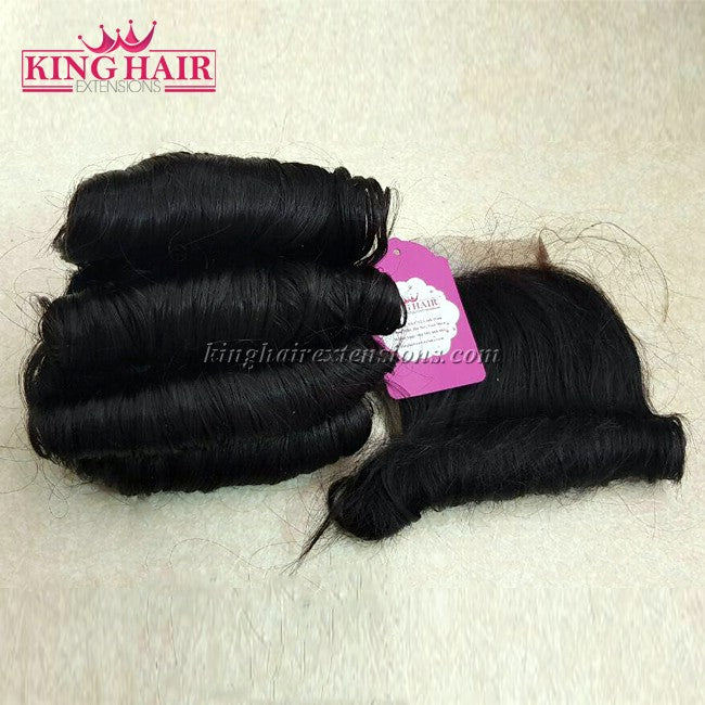 12 INCH VIETNAMESE FUNMI HAIR DOUBLE DRAWN - King Hair Extensions