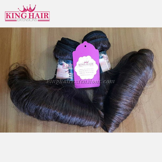 12 INCH VIETNAMESE FUNMI HAIR DOUBLE DRAWN - King Hair Extensions