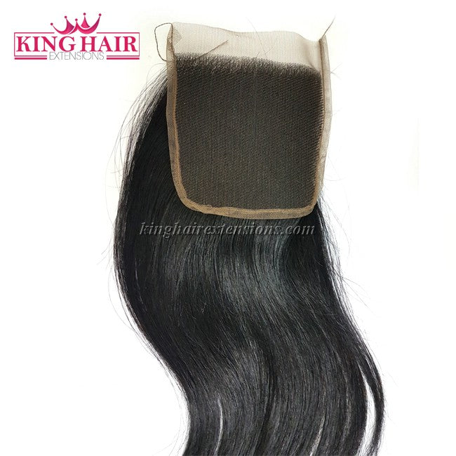 14 inch Vietnam Hair Straight Lace Closure 4x4 - King Hair Extensions