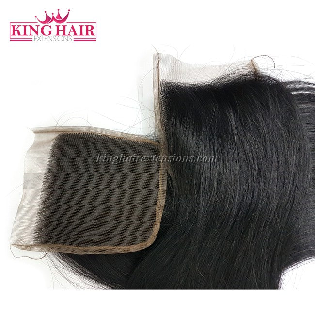 14 inch Vietnam Hair Straight Lace Closure 4x4 - King Hair Extensions