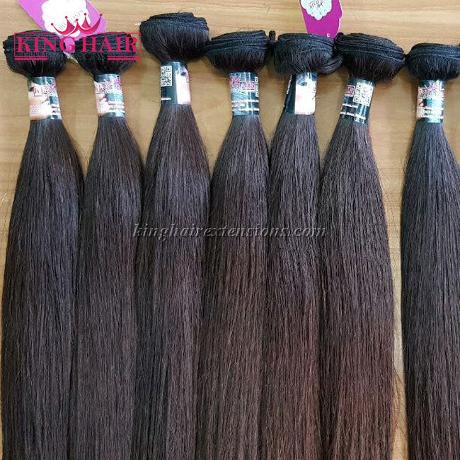14 INCH VIETNAMESE HAIR STRAIGHT DOUBLE DRAWN - King Hair Extensions