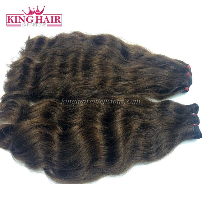 16 inch SUPER DOUBLE VIETNAMESE HAIR WAVY NW1 - King Hair Extensions