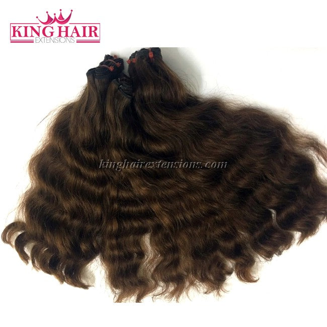 16 inch SUPER DOUBLE VIETNAMESE HAIR WAVY NW1 - King Hair Extensions