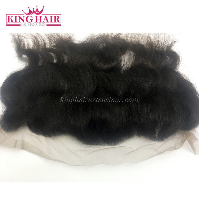 16 inch VIETNAM HAIR LACE FRONTAL WAVY 13X4 NW1 - King Hair Extensions