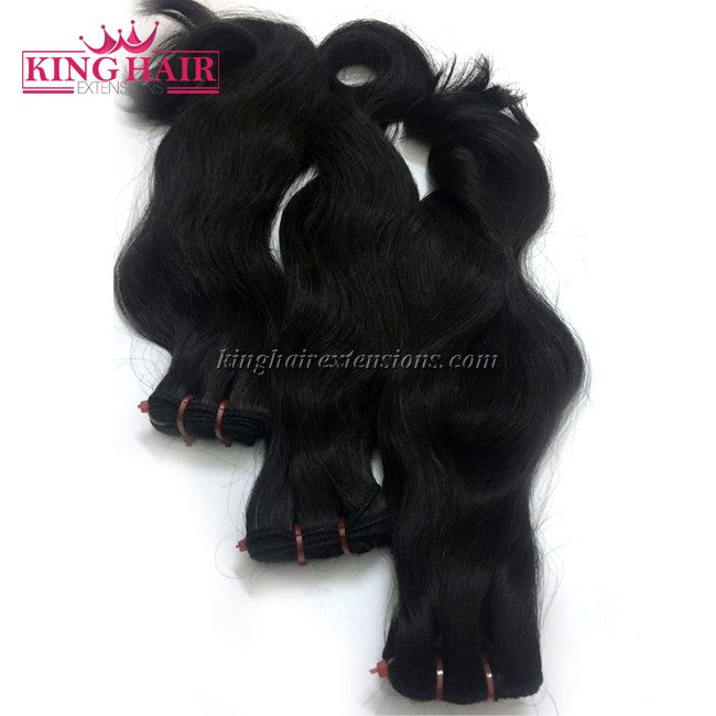 18 inch SUPER DOUBLE VIETNAMESE HAIR WAVY NW1 - King Hair Extensions