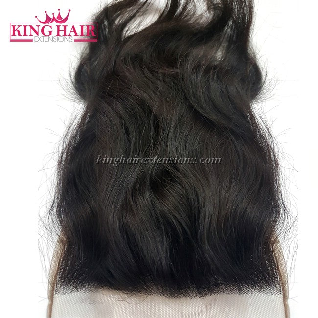 18 inch VIETNAM HAIR NATURAL WAVY LACE CLOSURE 5x5 NW1 - King Hair Extensions