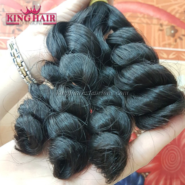 20 inch SUPER DOUBLE VIETNAMESE HAIR CURLY SF1 - King Hair Extensions