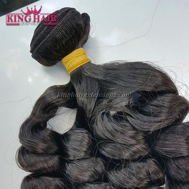 22 inch SUPER DOUBLE VIETNAMESE HAIR CURLY SF1 - King Hair Extensions